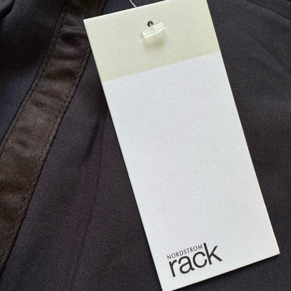 NORDSTROM Navy Trim Fit Stretch Wool Tuxedo Dress Pants Size 38W NWT - Picture 7 of 9